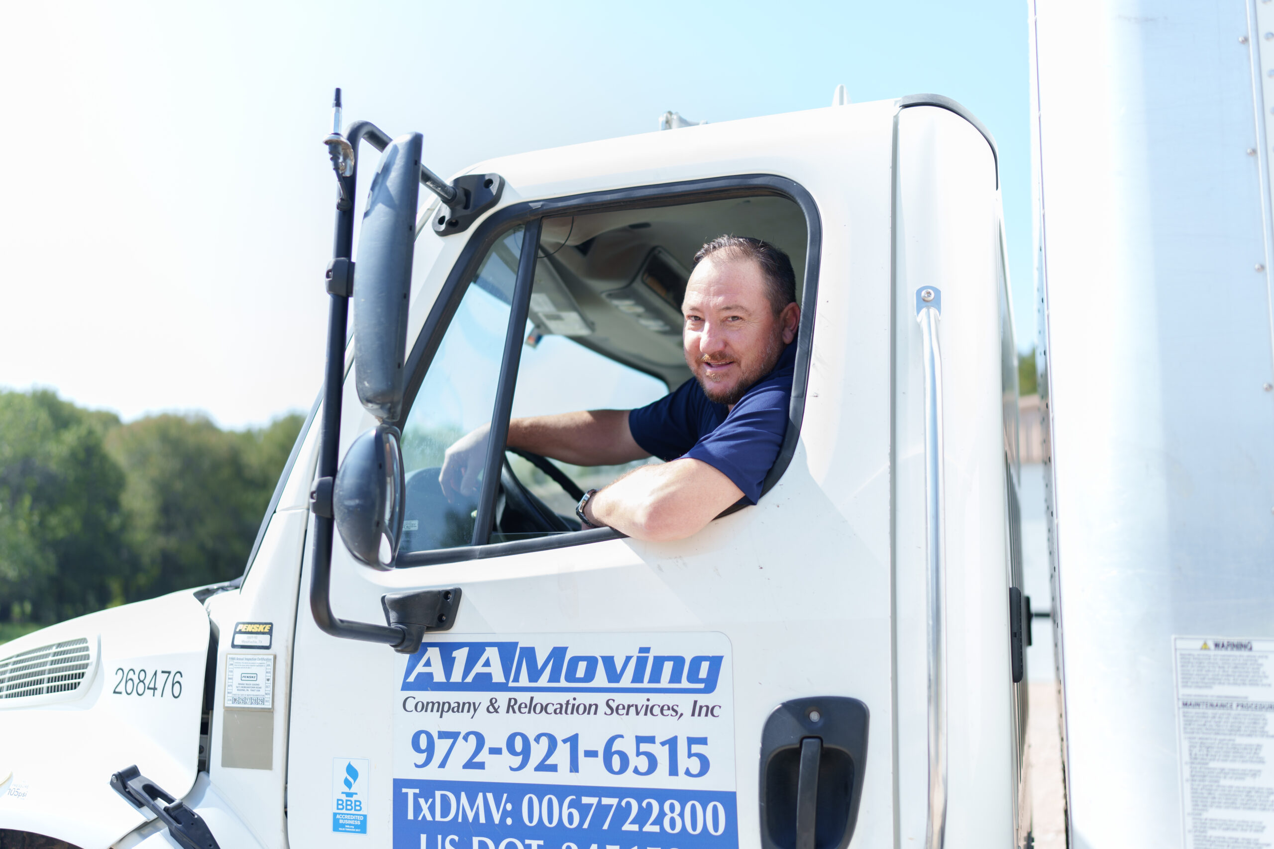 Local Movers sitting in a trust of A1A Moving